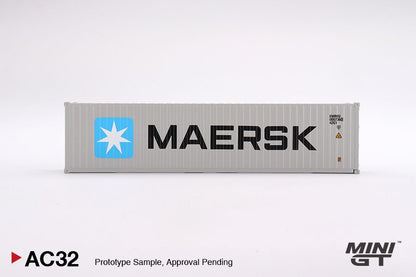 MINI GT 1/64 Dry Container 40' "Maersk" MGTAC32