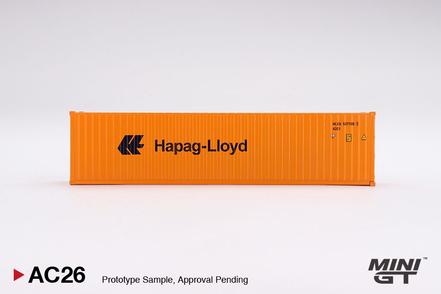 MINI GT 1/64 Dry Container 40' "Hapag-Lloyd" MGTAC26