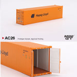 MINI GT 1/64 Dry Container 40' "Hapag-Lloyd" MGTAC26