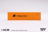 MINI GT 1/64 Dry Container 40' "Hapag-Lloyd" MGTAC26