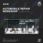 MOREART 1/64AUTOMOBILE REPAIR WORKSHOP HKS MO641068