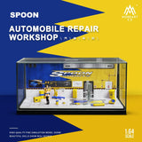 MOREART 1/64AUTOMOBILE REPAIR WORKSHOP SPOON MO641069