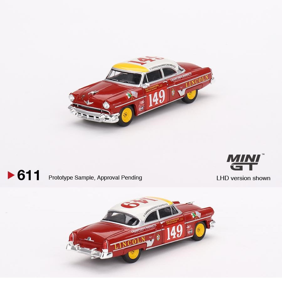 MINI GT 1/64 Lincoln Capri 1954 Carrera Panamericana Class