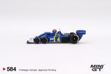 MINI GT 1/64 Tyrrell P34 #4 Patrick Depailler 1976 Swedish GP 2nd Place MGT00584-L