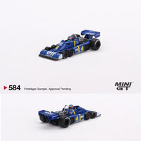 MINI GT 1/64 Tyrrell P34 #4 Patrick Depailler 1976 Swedish GP 2nd Place MGT00584-L