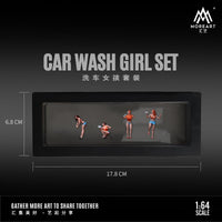 PREORDER MOREART 1/64 CAR WASH GIRL SET MO642056 (Approx. Release Date : OCTOBER 2023 subject to manufacturer's final decision)