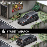 Street Weapon 1/64 Honda Civic EG6 Full Carbon V2