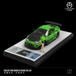 PREORDER Time Micro 1/64 Supra A80z Green with Figurine (Approx. Release Date: October 2023 and subject to the manufacturer's final decision)
