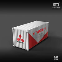 TIME BOX 1/64 Diecast 20ft Container MITSUBISHI