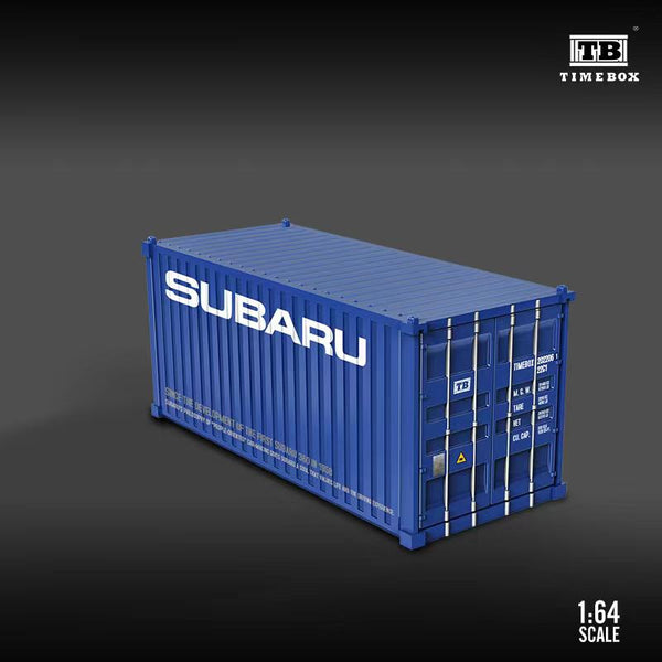 TIME BOX 1/64 Diecast 20ft Container SUBARU