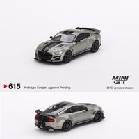 MINI GT 1/64 Shelby GT500 SE Widebody Pepper Gray Metallic LHD MGT00615-L