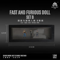 MOREART 1/64 FAST AND FURIOUS DOLL SET B