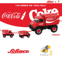 TINY x Schuco 1/64 UNIMOG 406 "COCA COLA"