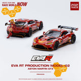 POPRACE 1/64 EVA RT Production Model 02 Aston Martin GT3 with Figure PR640035