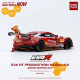 POPRACE 1/64 EVA RT Production Model 02 Aston Martin GT3 with Figure PR640035