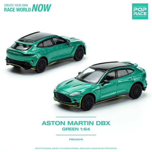 POPRACE 1/64 Aston Martin DBX Racing Green PR640016