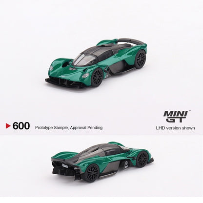 MINI GT 1/64 Aston Martin Valkyrie Aston Martin Racing Green LHD MGT00600-L