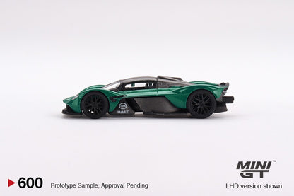 MINI GT 1/64 Aston Martin Valkyrie Aston Martin Racing Green LHD MGT00600-L