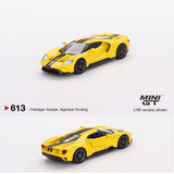 MINI GT 1/64 Ford GT Triple Yellow LHD MGT00613-L