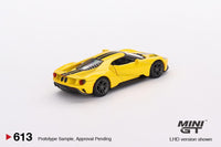 MINI GT 1/64 Ford GT Triple Yellow LHD MGT00613-L