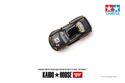 MINI GT x Kaido Nissan Skyline GT-R (R34) Kaido Works Tamiya Hornet V1 KHMG093 ** Limit ONE per customer **