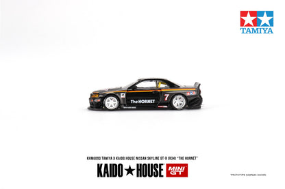 MINI GT x Kaido Nissan Skyline GT-R (R34) Kaido Works Tamiya Hornet V1 KHMG093 ** Limit ONE per customer **