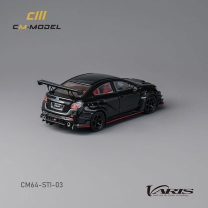 CM MODEL 1/64 Subaru Varis Widebody V.1 Black CM64-STI-03