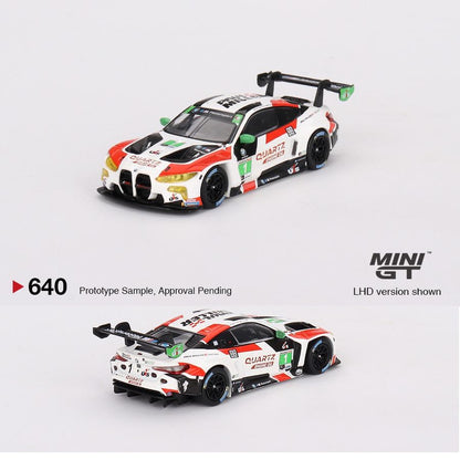 MINI GT 1/64 BMW M4 GT3 #1 Paul Miller Racing IMSA 2023 Sebring 12 Hrs. GTD Winner MGT00640-L