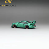 CM MODEL 1/64 964 Widebody Metallic Flash Green