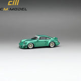 CM MODEL 1/64 964 Widebody Metallic Flash Green