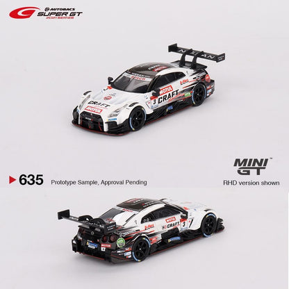 MINI GT 1/64 Nissan GT-R Nismo GT500 #3 NDDP Racing with B-Max 2021 SUPER GT SERIES MGT00635-R