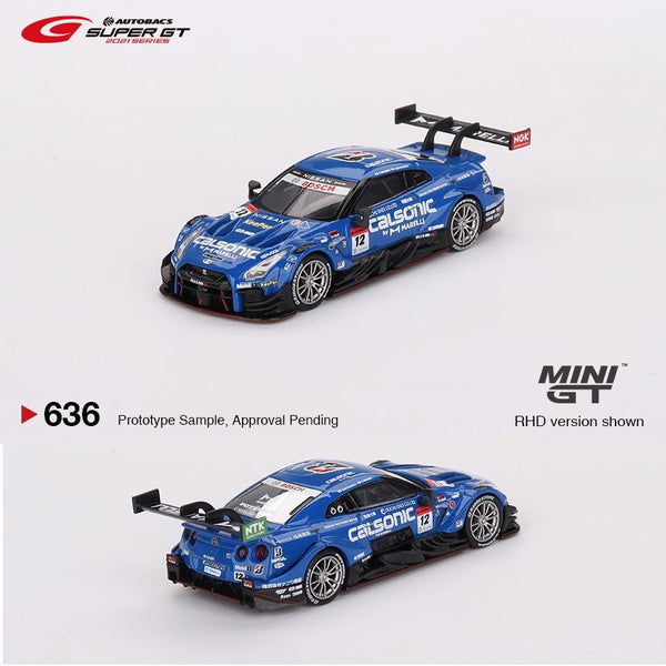 PREORDER MINI GT 1/64 Nissan GT-R Nismo GT500 #12 Team Impul 2021 SUPER GT SERIES MGT00636-R (Approx. Release Date : Q1 2024 subject to manufacturer's final decision)