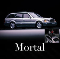 MORTAL 1/64 Marcedes-Benz Wagon S124 - Silver