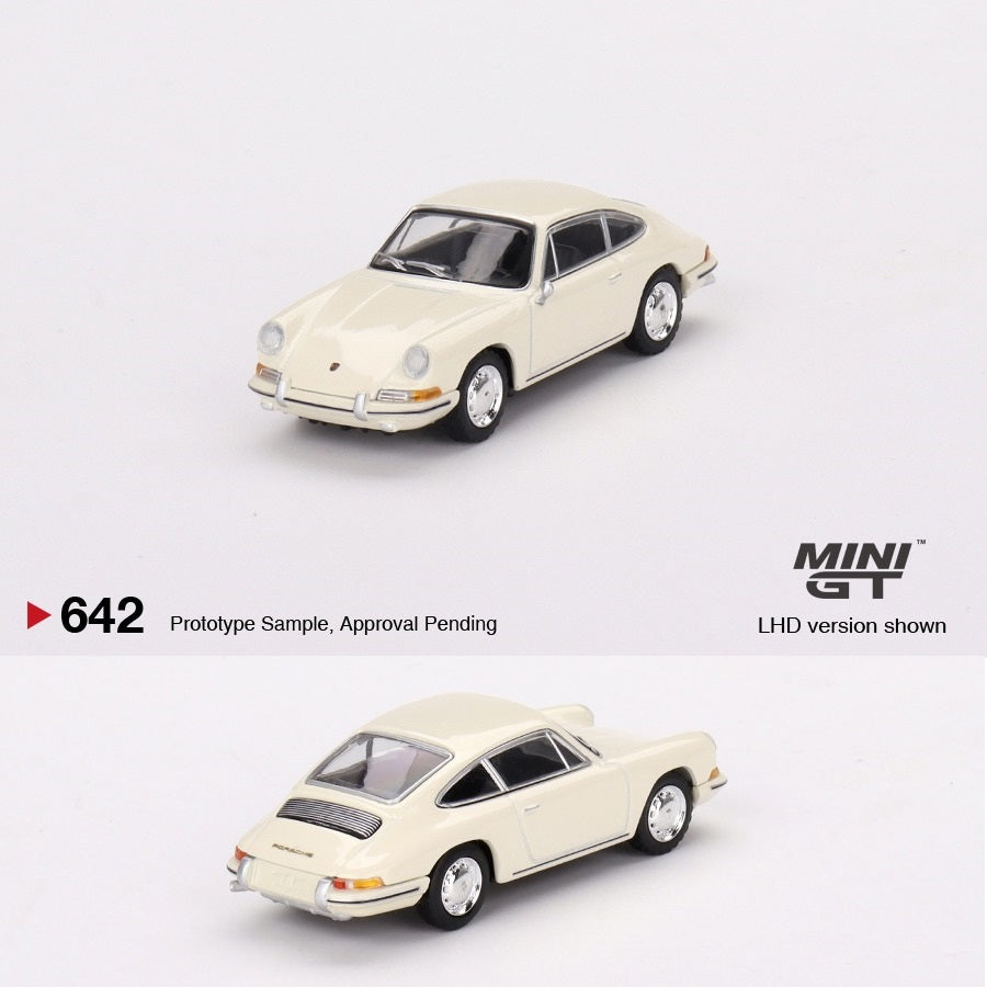 MINI GT 1/64 Porsche 901 1963 Ivory LHD MGT00642-L
