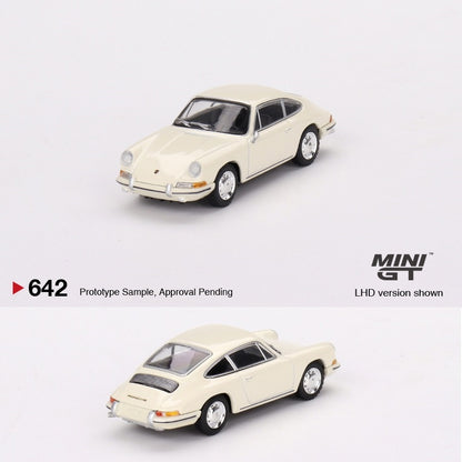 MINI GT 1/64 Porsche 901 1963 Ivory LHD MGT00642-L
