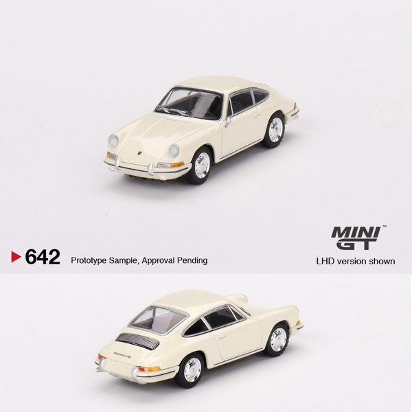 PREORDER MINI GT 1/64 Porsche 901 1963 Ivory LHD MGT00642-L (Approx. Release Date : Q1 2024 subject to manufacturer's final decision)