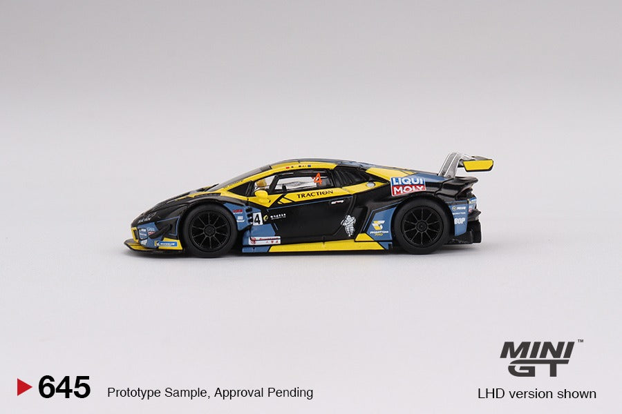 MINI GT 1/64 Lamborghini Huracan GT3 EVO #4 2022 Macau GP Macau GT Cup 3rd Place LHD MGT00645-L
