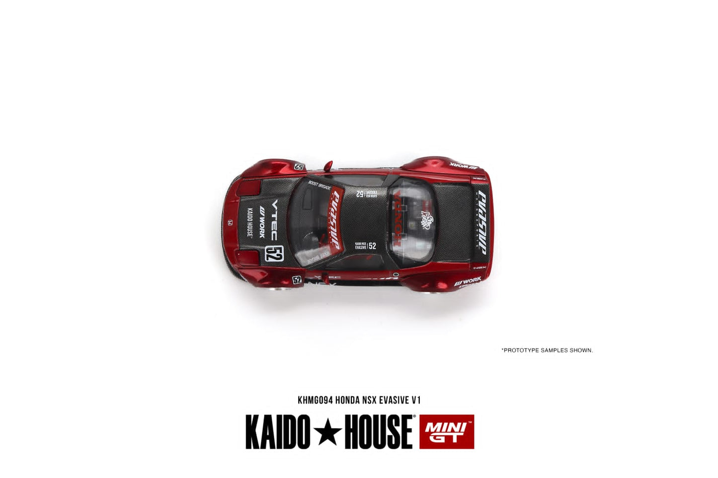 MINI GT x Kaido 1/64 Honda NSX Evasive V1 KHMG094