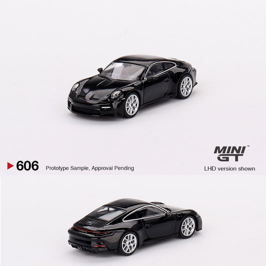 MINI GT 1/64 Porsche 911 (992) GT3 Touring Black LHD MGT00606-L