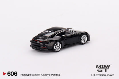 MINI GT 1/64 Porsche 911 (992) GT3 Touring Black LHD MGT00606-L