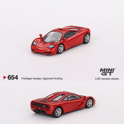 MINI GT 1/64 McLaren F1 Red MGT00654-L