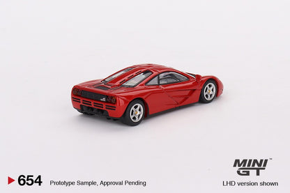 MINI GT 1/64 McLaren F1 Red MGT00654-L