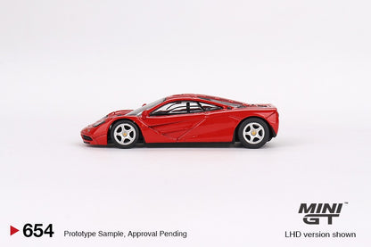 MINI GT 1/64 McLaren F1 Red MGT00654-L