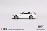 MINI GT 1/64 Honda S2000 (AP2) CR Grand Prix White LHD MGT00656-L