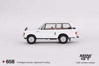 PREORDER MINI GT 1/64 Range Rover Davos White LHD MGT00658-L (Approx. Release Date : Q1 2024 subject to manufacturer's final decision)