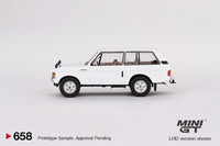 MINI GT 1/64 Range Rover Davos White LHD MGT00658-L