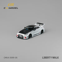 CM MODEL 1/64 Nissan LBWK 35GT-RR White carbon fiber CM64-35RR-06