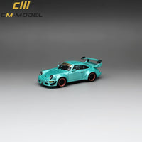 CM MODEL 1/64 964 Widebody Tiffany CM64-964-11