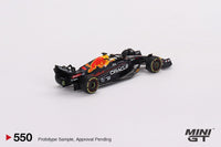 MINI GT 1/64 Oracle Red Bull Racing RB18 #1 max Verstappen 2022 Monaco Grand Prix 3rd Place MGT00550-L