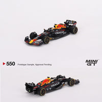 MINI GT 1/64 Oracle Red Bull Racing RB18 #1 max Verstappen 2022 Monaco Grand Prix 3rd Place MGT00550-L